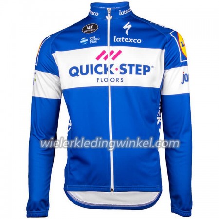 Wielershirt 2018 Quick Step Floors N001 Lange Mouw